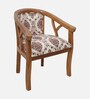 Verior Teak Wood Arm Chair In teak Finish