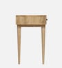 Wiesloch Solid Wood Writing Table In Scratch Resistant Natural Finish
