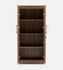 Vero 2 Door Wardrobe In Leon Teak Finish