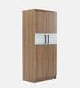 Vero 2 Door Wardrobe In Leon Teak Finish