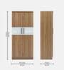 Vero 2 Door Wardrobe In Leon Teak Finish