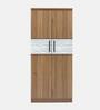 Vero 2 Door Wardrobe In Leon Teak Finish