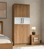 Vero 2 Door Wardrobe In Leon Teak Finish