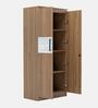 Vero 2 Door Wardrobe In Leon Teak Finish