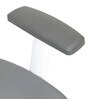 Verona Ergonomic Chair In White And Grey Finish