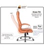 Verona High Back Leatherette Executive Chair in Tan Colour