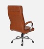 Verona High Back Leatherette Executive Chair in Tan Colour