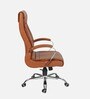 Verona High Back Leatherette Executive Chair in Tan Colour