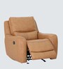 Verona Recliner Manual 1 Seater Recliner In Brown Color