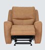 Verona Recliner Manual 1 Seater Recliner In Brown Color