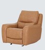 Verona Recliner Manual 1 Seater Recliner In Brown Color