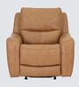 Verona Recliner Manual 1 Seater Recliner In Brown Color