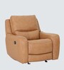 Verona Recliner Manual 1 Seater Recliner In Brown Color