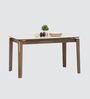 Verona Italian Sintered Dining Table 6 Seater In Beige Finish