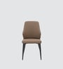 Verona Leatherette Italian Dining Chair In Brown Color