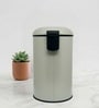 Beige Metal Verona Trash Bin 5 Ltr