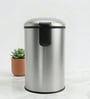 Silver Metal Verona Trash Bin 5 Ltr