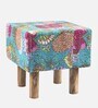 Verona Ottoman In Sea Green Colour