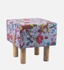 Verona Ottoman Set Of 2 In Grey Colour
