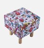 Verona Ottoman Set Of 2 In Grey Colour