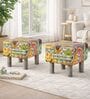 Verona Ottoman Set Of 2 In Multicolour