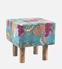 Verona Ottoman Set Of 2 In Sea Green Colour