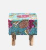Verona Ottoman Set Of 2 In Sea Green Colour