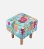 Verona Ottoman Set Of 2 In Sea Green Colour