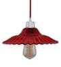 Verona Red Glass Hanging Light