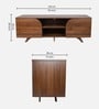 Verona TV Unit in Walnut finish