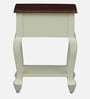 Versaille Solid Wood Bedside Table In Tulip Finish With Drawer