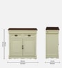 Versaille Solid Wood Cabinet In Tulip Finish