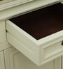 Versaille Solid Wood Cabinet In Tulip Finish