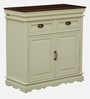 Versaille Solid Wood Cabinet In Tulip Finish