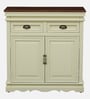 Versaille Solid Wood Cabinet In Tulip Finish
