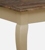 Versaille Solid Wood Coffee Table In Tulip Finish