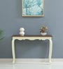 Versaille Solid Wood Console Table In Tulip Finish