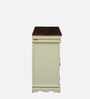 Versaille Solid Wood Sideboard In Tulip Finish