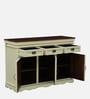 Versaille Solid Wood Sideboard In Tulip Finish