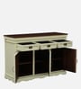 Versaille Solid Wood Sideboard In Tulip Finish