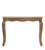 Versaille Solid Wood Console Table In Tubbaq Finish