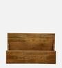 Versaille Solid Wood Study Table With Drawer In Tubbaq Teak Finish