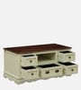 Versaille Solid Wood TV Console In Tulip Finish For TVs Up To 43"
