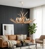 Versailles Antique Resin 6-Light Antler Chandelier