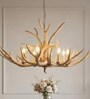 Versailles Antique Resin 6-Light Antler Chandelier