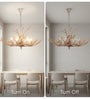 Versailles Antler Resin Chandelier E14 8 Bulb Antique Finish
