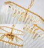 Versailles Cascade Gold Glass Pendant Chandelier Light 450MM