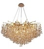 Versailles Gilded Crystal Chandelier G9 Pendant Light for Living Room
