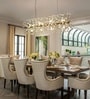 Versailles Gold Crystal Chandelier Pendant Light for Living Room