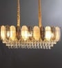 Versailles Golden Crystal 3C LED Chandelier for Dining Room